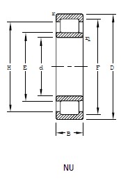 Timken-NJ303E.TVP*-徑向圓柱滾子軸承