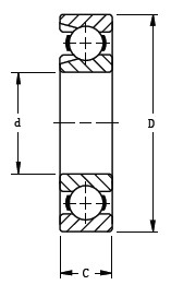 Timken-211W-深溝球軸承