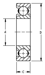 Timken-303W-深溝球軸承