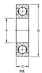 Timken-34KDD-深溝球軸承