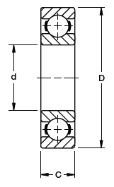 Timken-A33K3-深溝球軸承