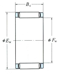 NSK-* FBNP-588-滾針軸承