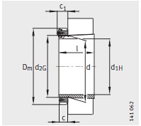 FAG-H241/750-HG-緊固件和止動件