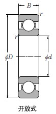 NTN-6224NR-深溝球軸承