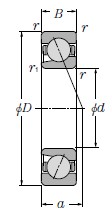 NTN-5S-BNT000-向心推力球軸承