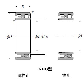 NTN-NN3005K-圓柱滾子軸承