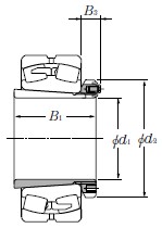 NTN-23192BK;H3192-自動調心滾子軸承