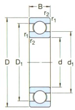 SKF-W618/1-深溝球軸承