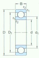 SKF-6214/HC5C3-特殊應用軸承