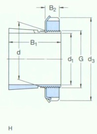 SKF-H307-緊定套