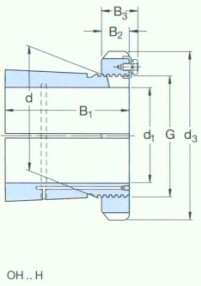 SKF-HME30/900-緊定套