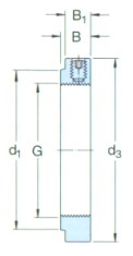 SKF-HN6-鎖緊螺母