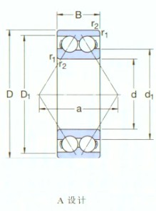 SKF-*3205ATN9-角接觸球軸承