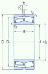 SKF-*23024-2CS2/VT143-球面滾子軸承