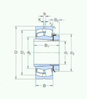 SKF-H3140-球面滾子軸承