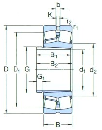 SKF-AH309-球面滾子軸承