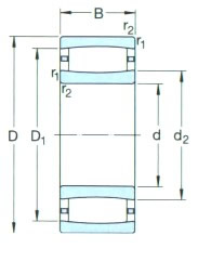 SKF-*C4912K30V1)-CARB 圓環滾子軸承