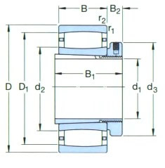 SKF-H311E-CARB 圓環滾子軸承